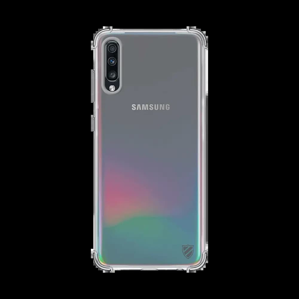 Coque Silicone Renforcée PROTECT pour Samsung Galaxy A70 A705 Transparent