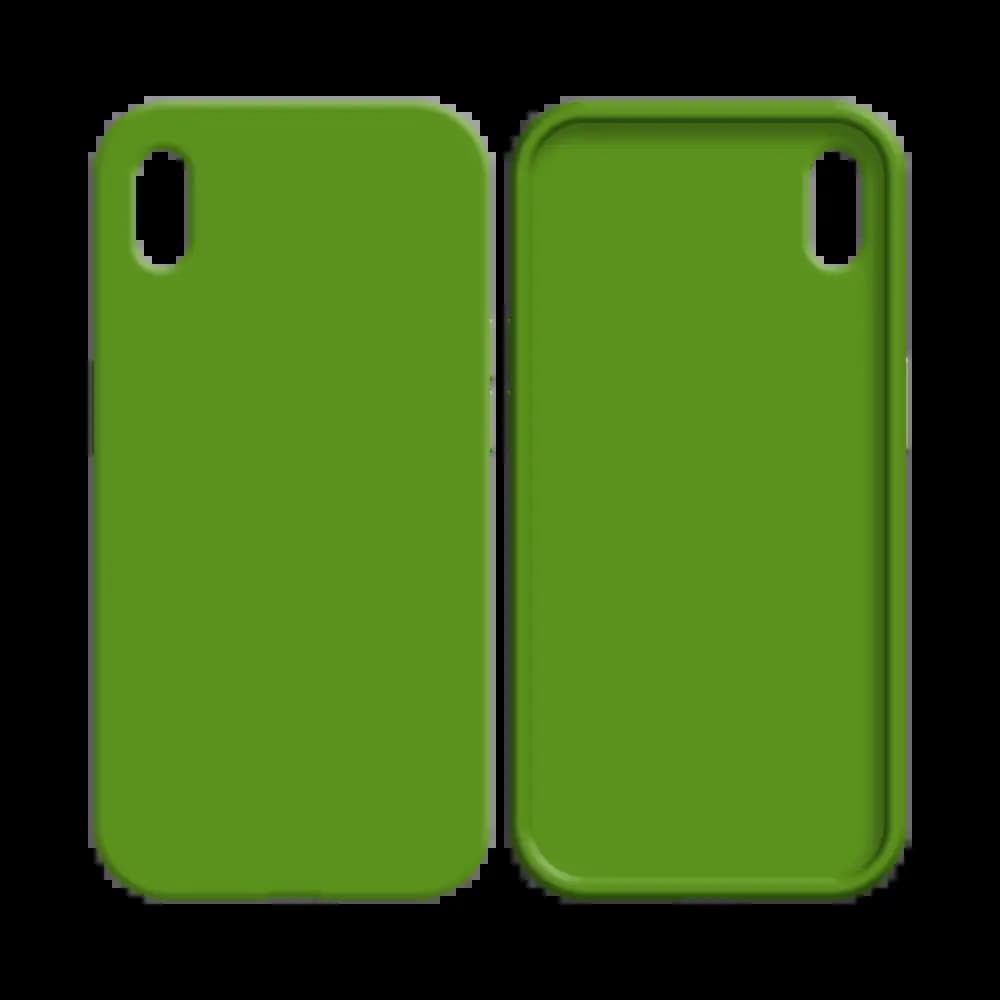 Coque Silicone Compatible pour Apple iPhone X & iPhone XS Vert Clair