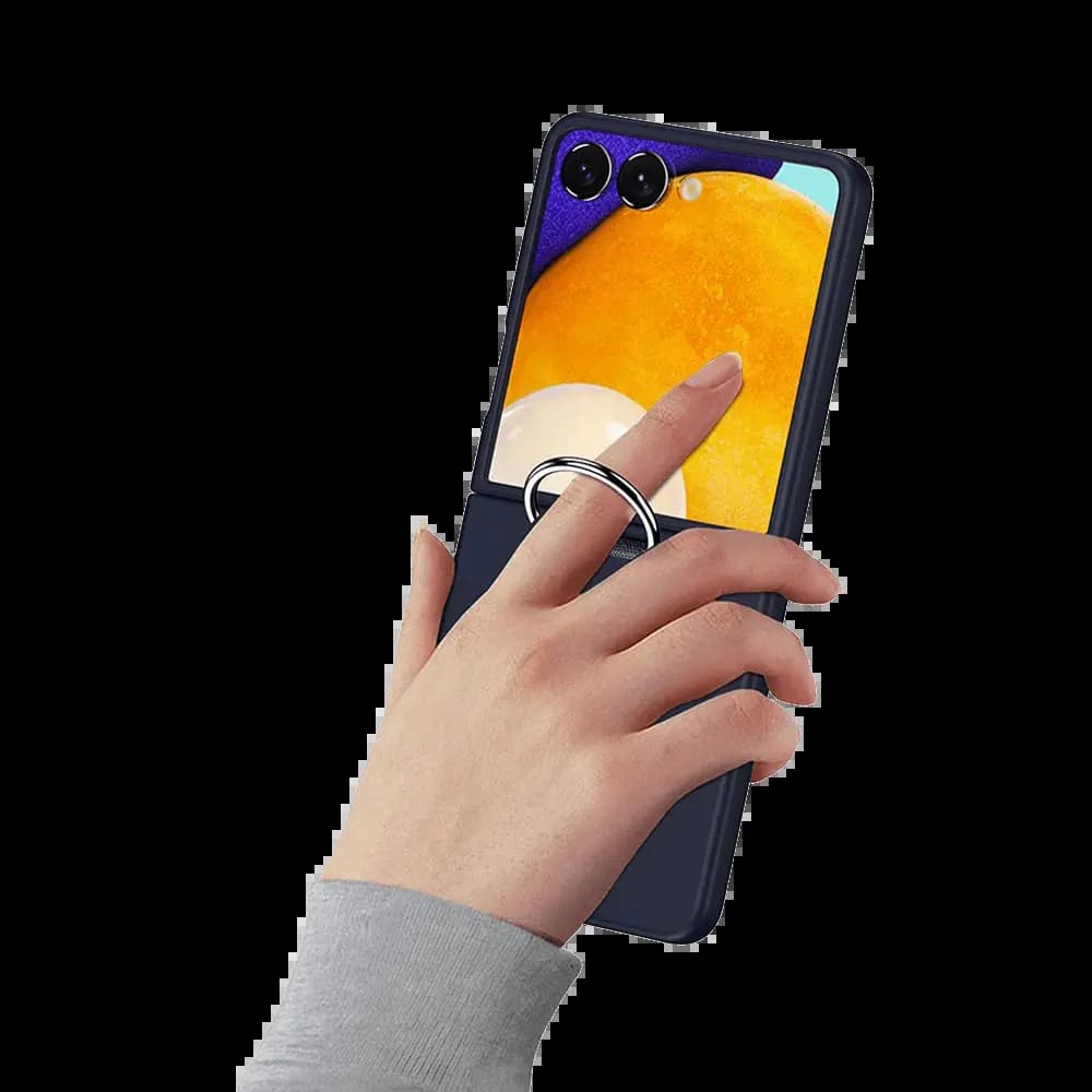 Coque de Protection avec Anneau Z-FL2 Samsung Galaxy Z Flip 7 5G Bleu