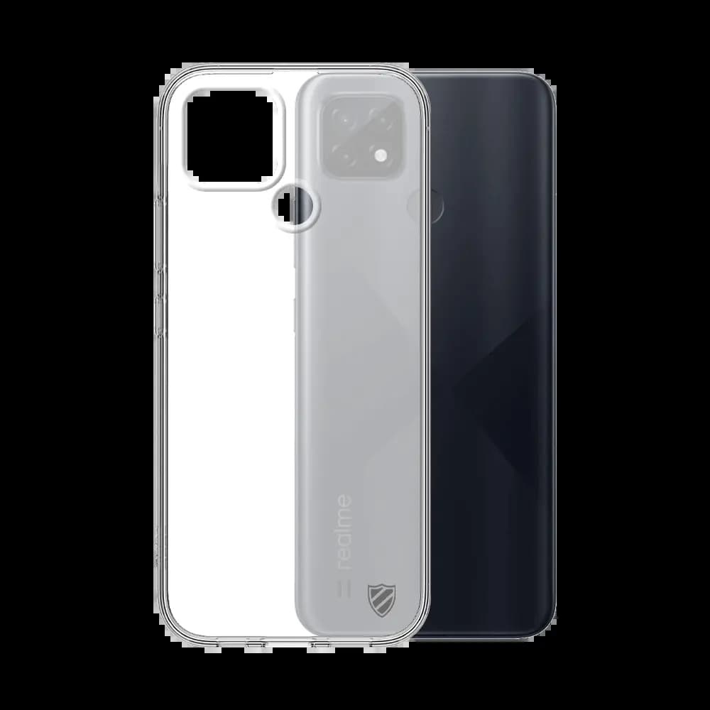 Coque Silicone PROTECT pour Realme C21 Transparent