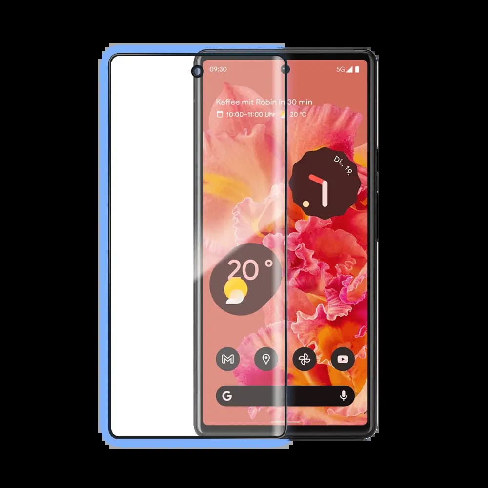 Verre trempé intégral 5D 9H – protection écran compatible Apple iPhone 6 / 6S – PROTECT Noir