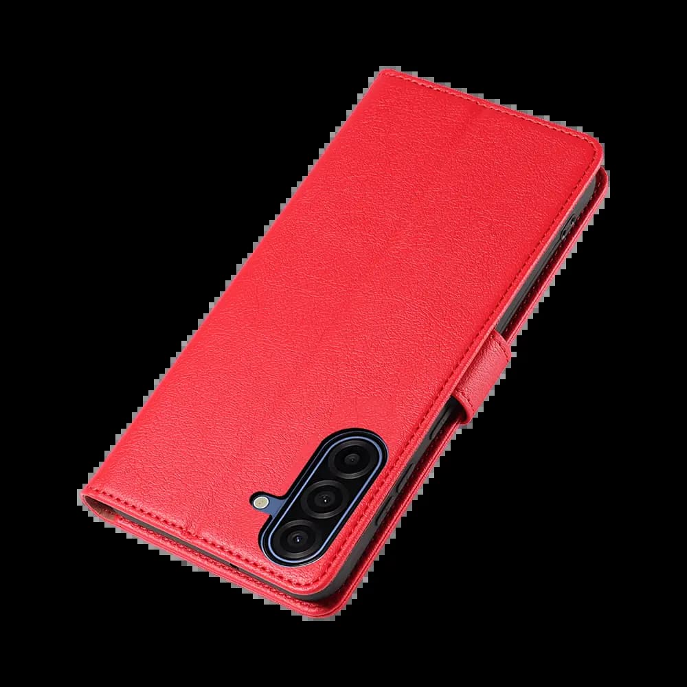 Housse folio anti-RFID Samsung Galaxy A17 5G PROTECT IP011 Rouge