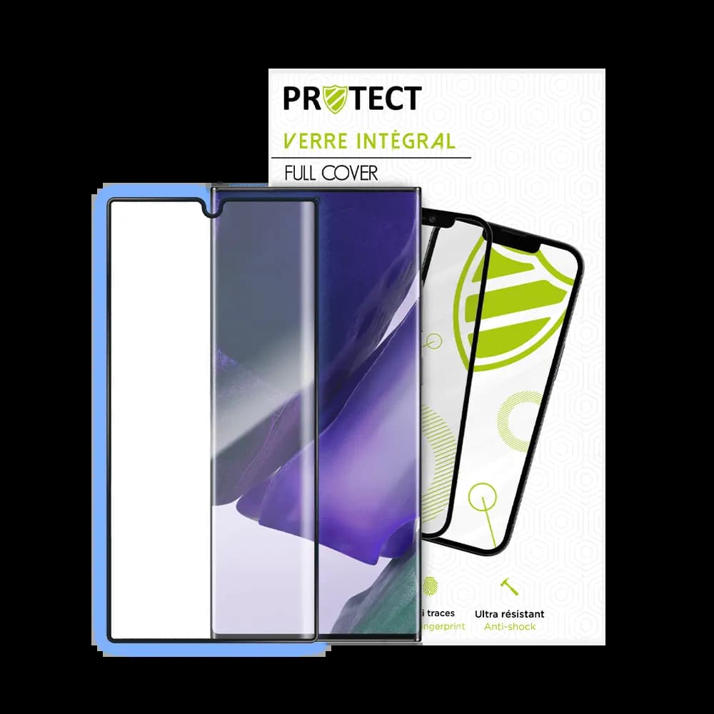 Verre trempé intégral Samsung Galaxy Note 20 5G / 20 4G protection écran 9H – PROTECT Noir