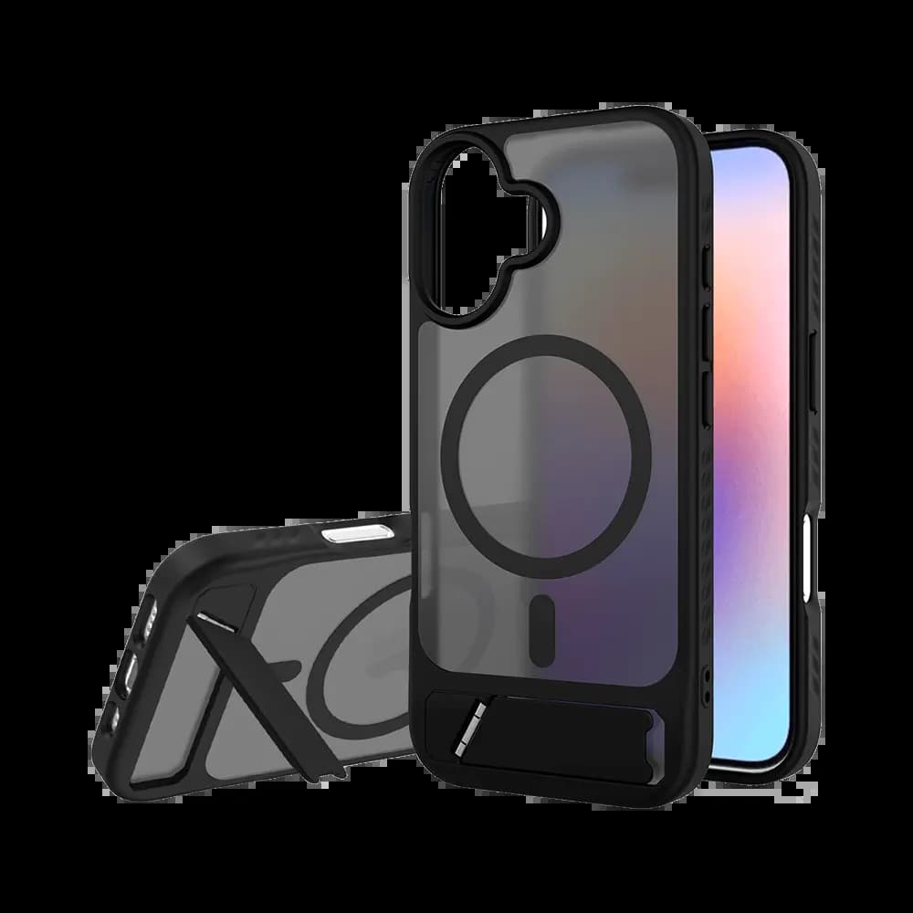 Coque de Protection MagSafe avec Support PROTECT pour Apple iPhone 17 Noir