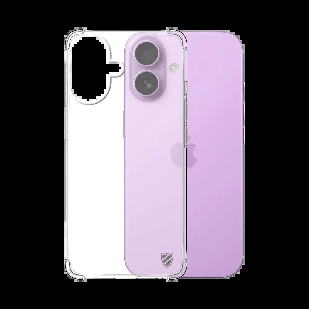 Coque Silicone Renforcée PROTECT pour Apple iPhone 17 Transparent
