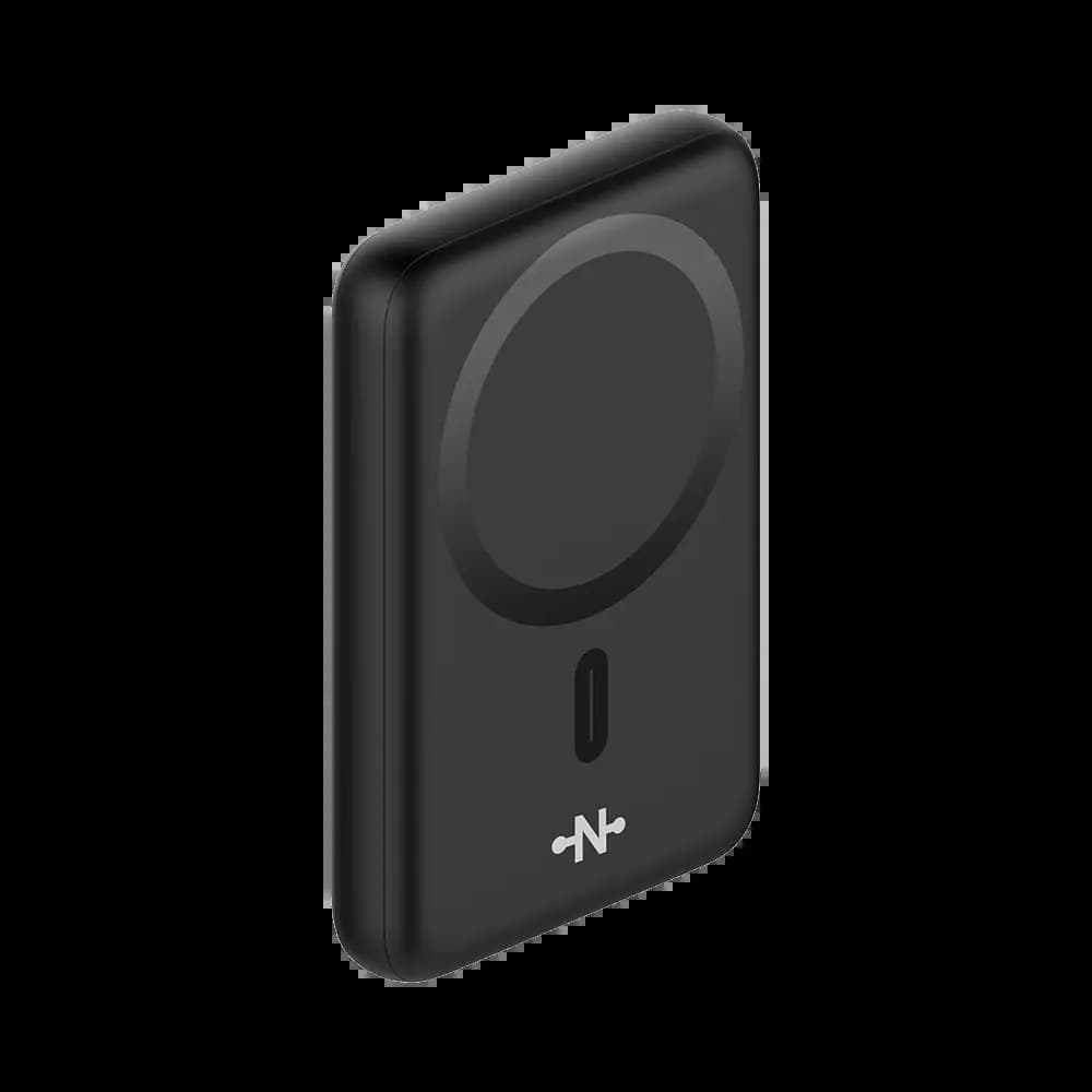 Batterie externe magnétique MagSafe 10000mAh 15W – recharge sans fil – CONNECT Noir