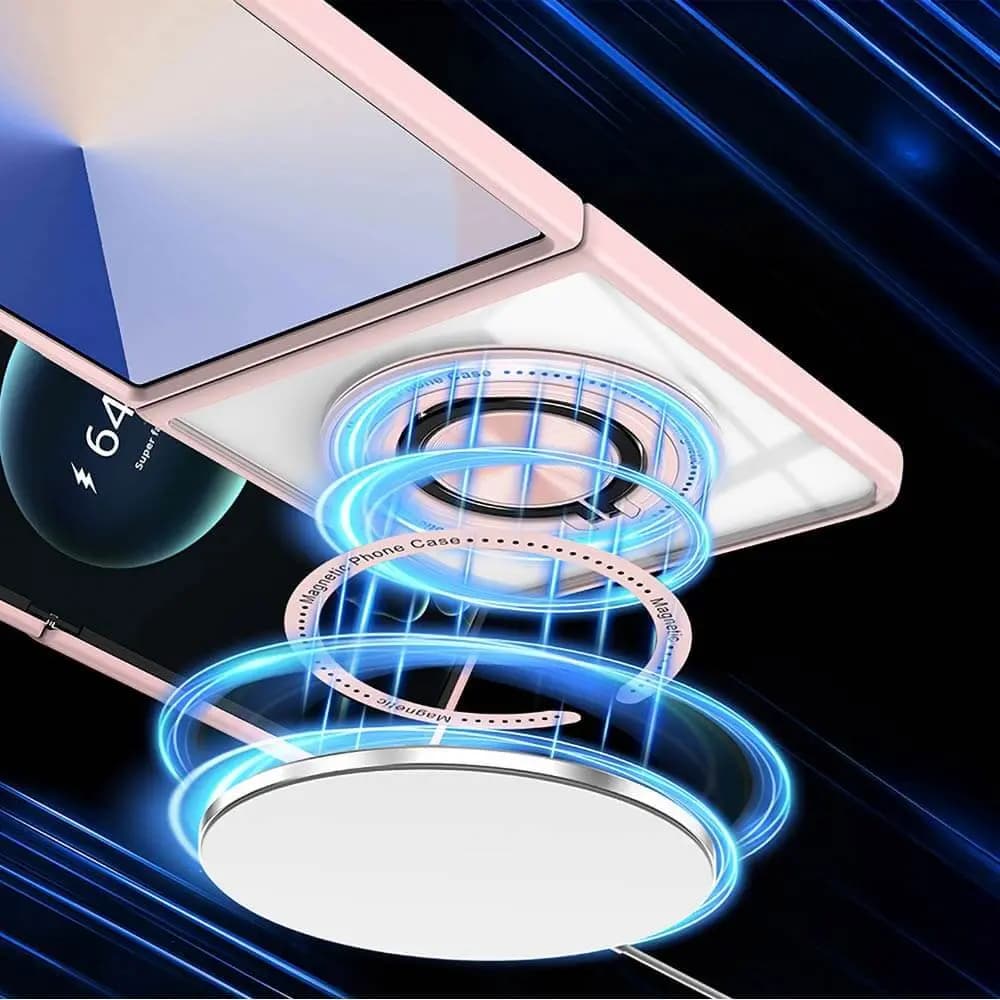 Coque de Protection Magnétique avec Bague 360° Z-FL3 Samsung Galaxy Z Flip 7 5G Rose