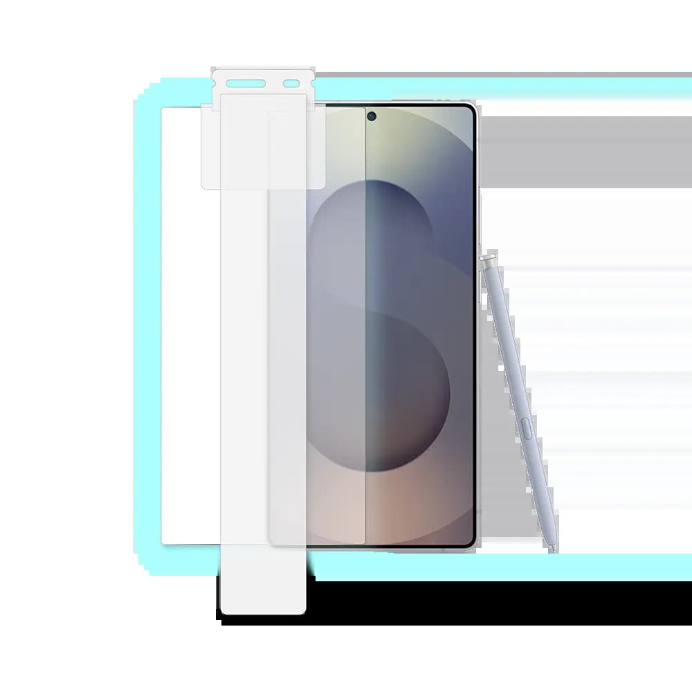 Verre Trempé (x2) avec Applicateur Installation Facile PROTECT pour Samsung Galaxy S25 Ultra 