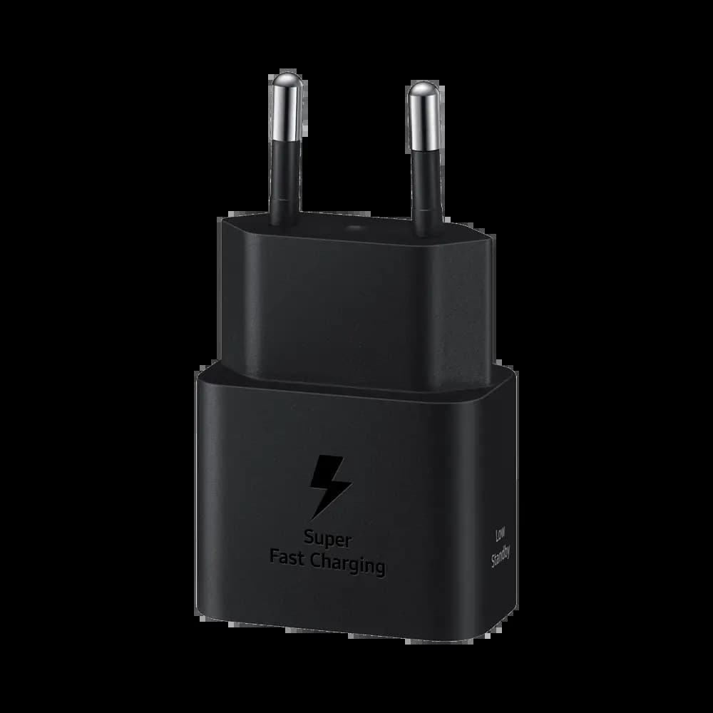 Chargeur secteur USB-C Samsung 25W avec câble USB-C - Noir