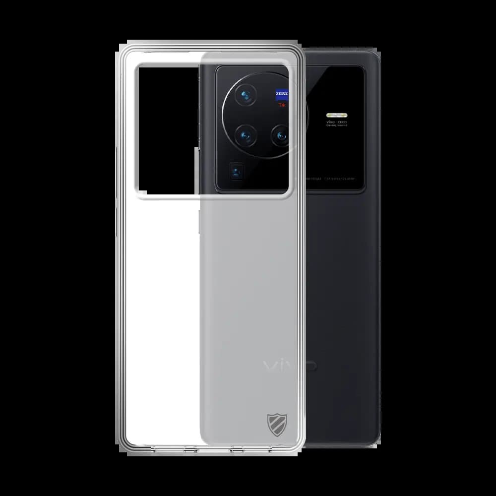 Coque silicone Vivo X80 Pro PROTECT - Transparent