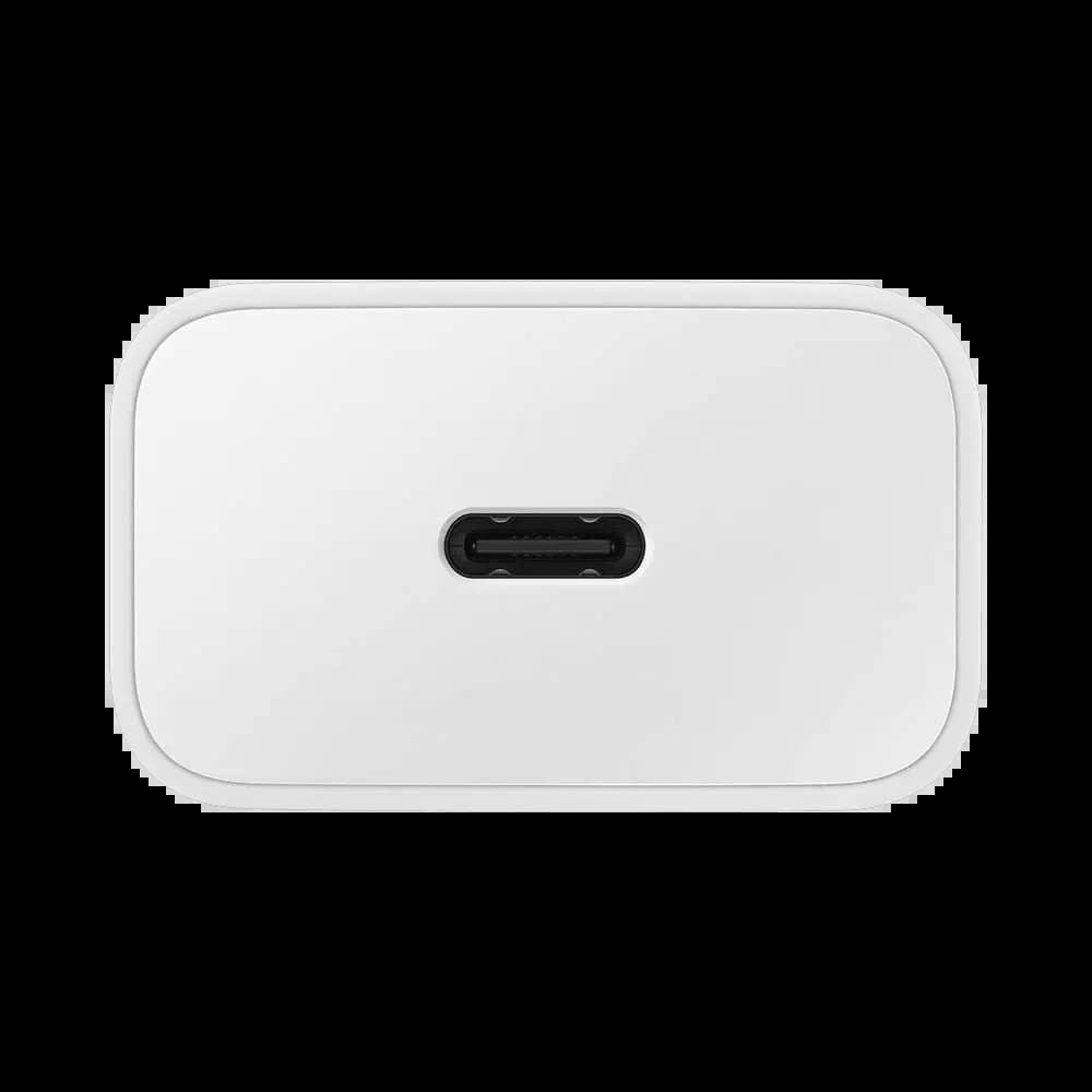 Chargeur secteur USB-C Samsung 15W charge rapide - Blanc