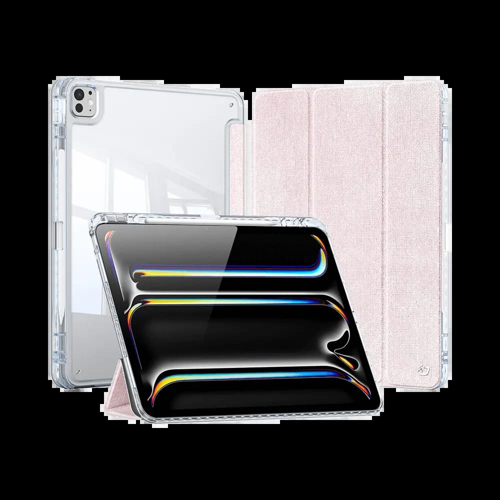 Housse de Protection Dux Ducis pour Apple iPad Pro 13" M4 (7e génération) Rose