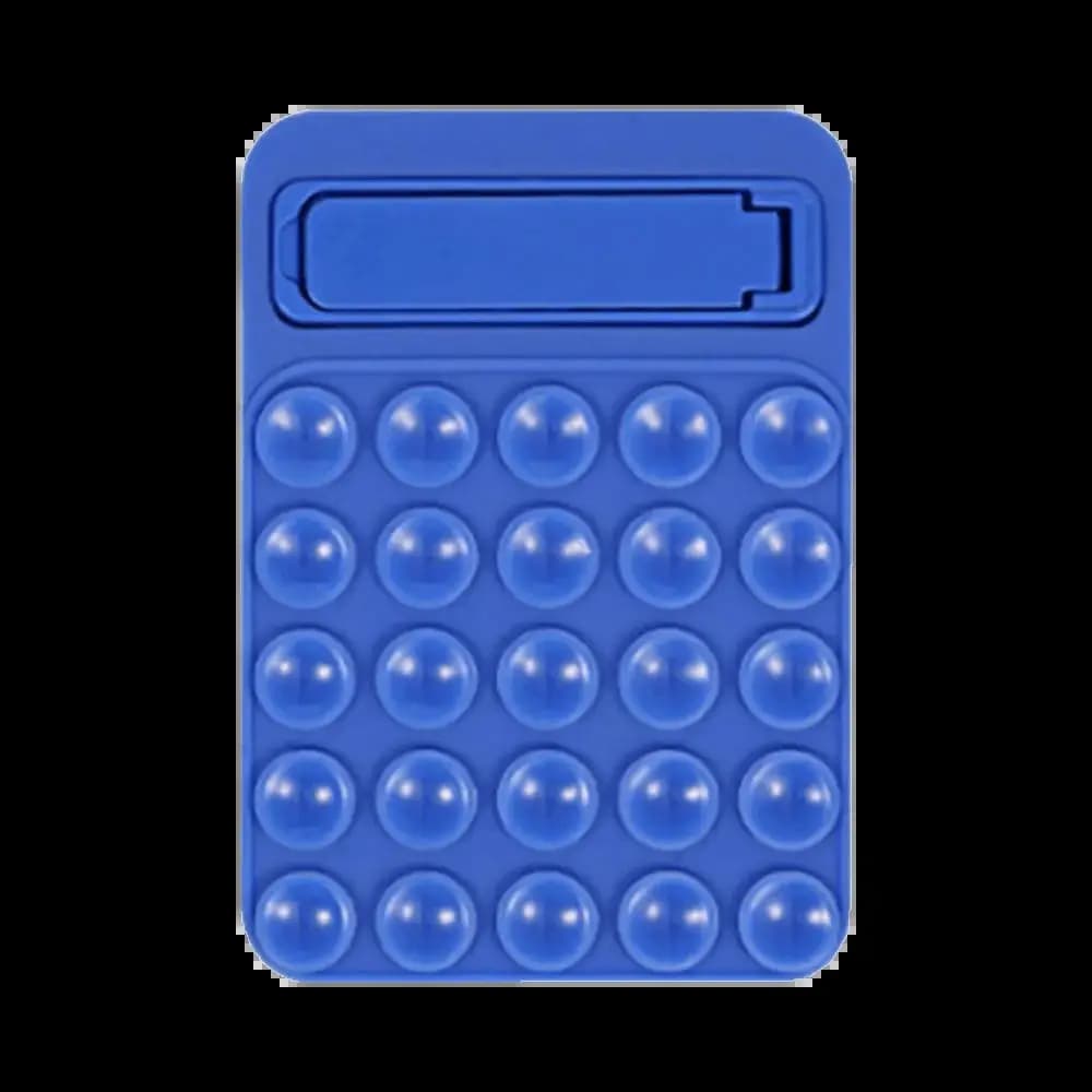 Support Ventouse Silicone avec Pied Intégré Bleu