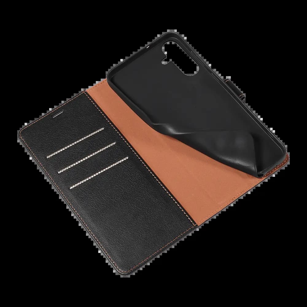 Housse folio anti-RFID Samsung Galaxy A37 5G – PROTECT IP011 Noir 