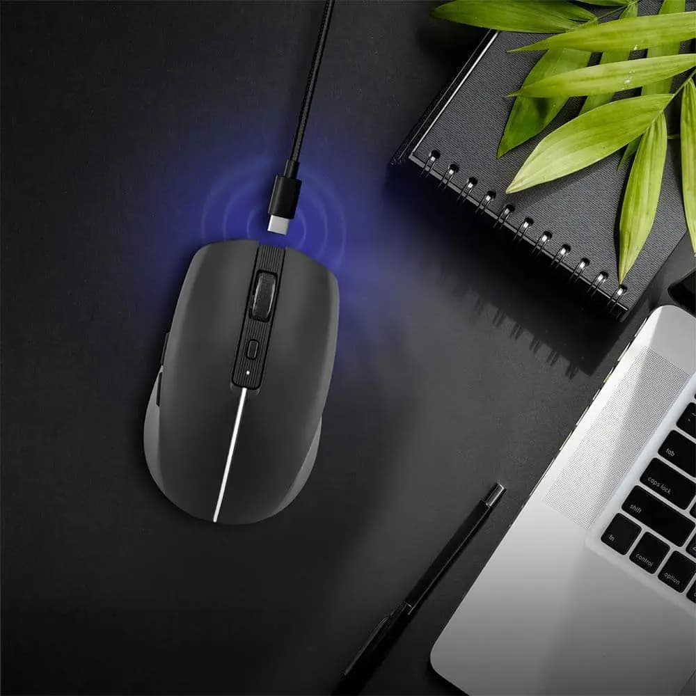 Souris sans Fil T'nb MWGRADIENTBK Rechargeable DUAL Connect Noir