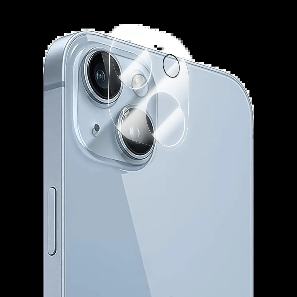 Protection lentille caméra iPhone 14 / 14 Plus - Transparent