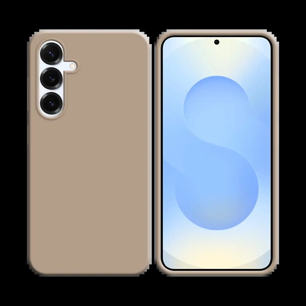 Coque silicone Samsung Galaxy S25+ - Rose Gold