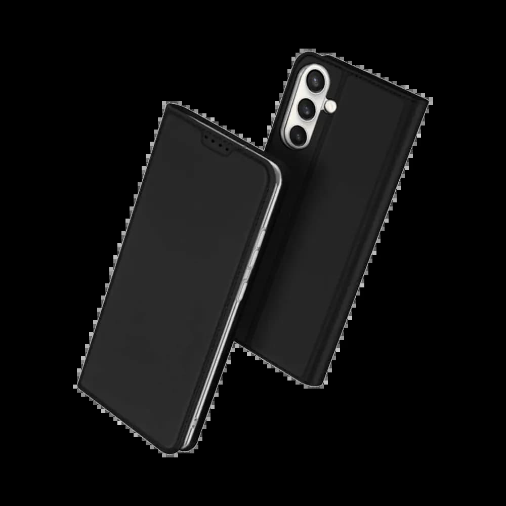 Housse folio Samsung Galaxy S25 FE porte-carte – Dux Ducis Skin Pro Noir