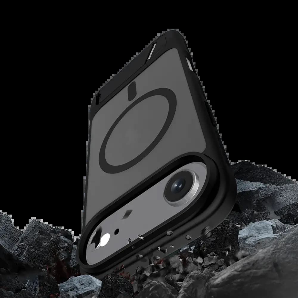 Coque de Protection MagSafe avec Support PROTECT pour Apple iPhone Air Noir