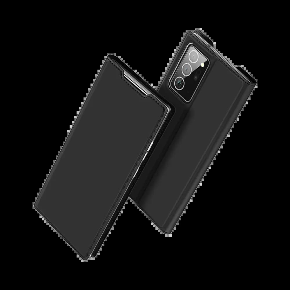 Housse folio Samsung Galaxy Note 20 Ultra porte-carte – Dux Ducis Skin Pro Noir