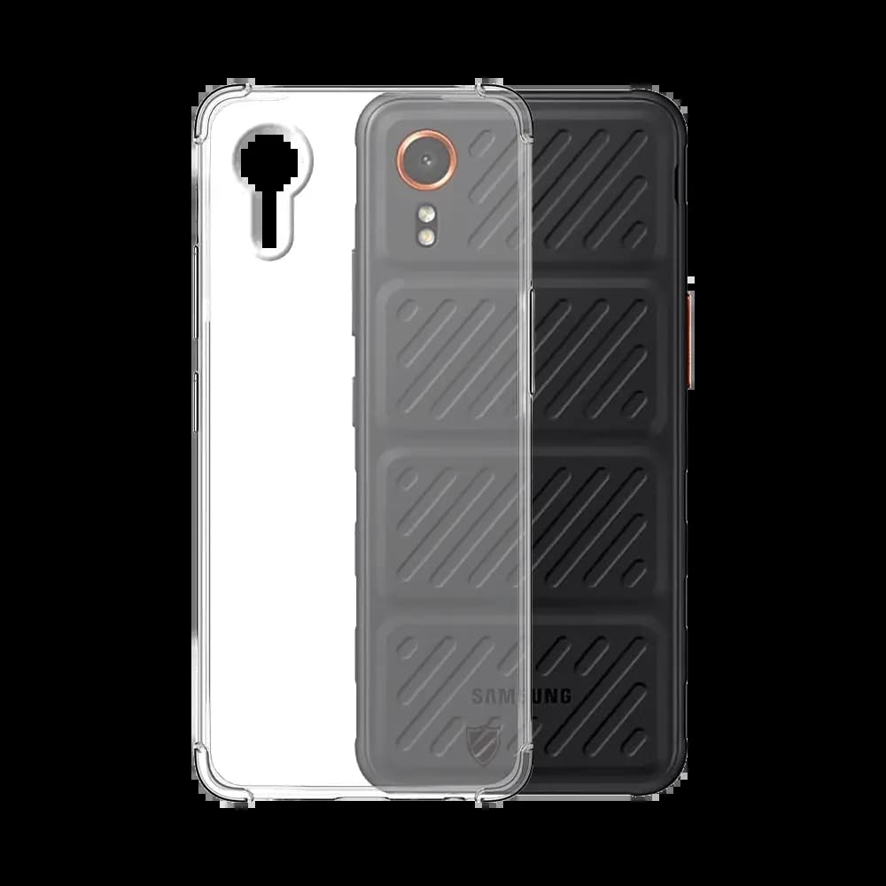 Coque Silicone Renforcée PROTECT pour Samsung Galaxy Xcover 7 Pro Transparent