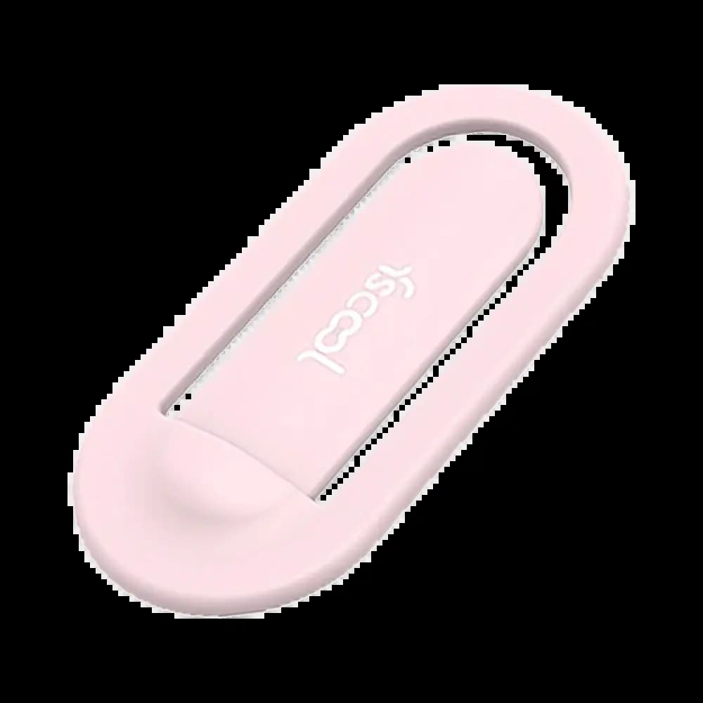 Support smartphone en silicone fscool M1 Plus - fixation multi-surfaces bureau et voiture Rose