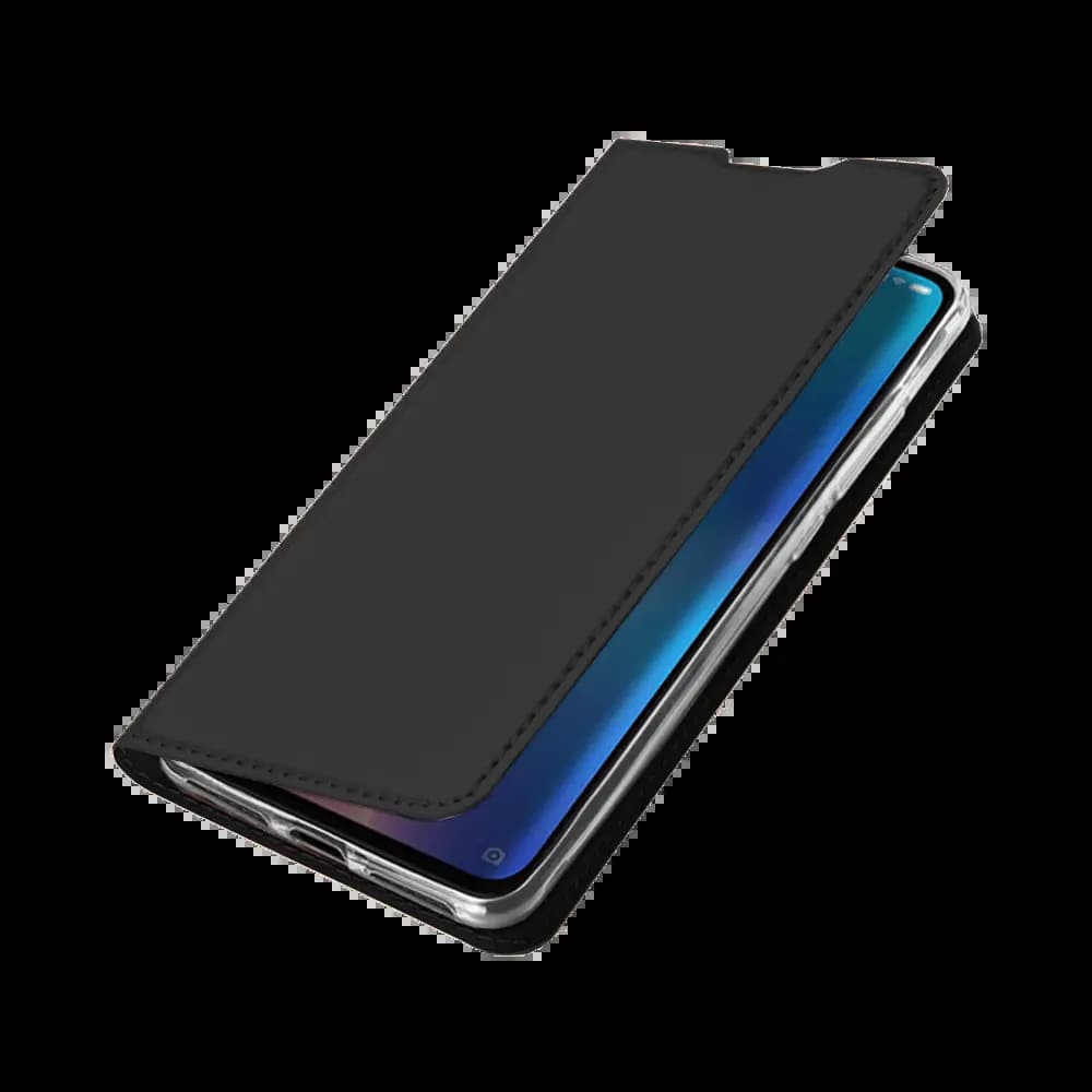 Housse folio Xiaomi Mi 9 Lite porte-carte – Dux Ducis Skin Pro Noir