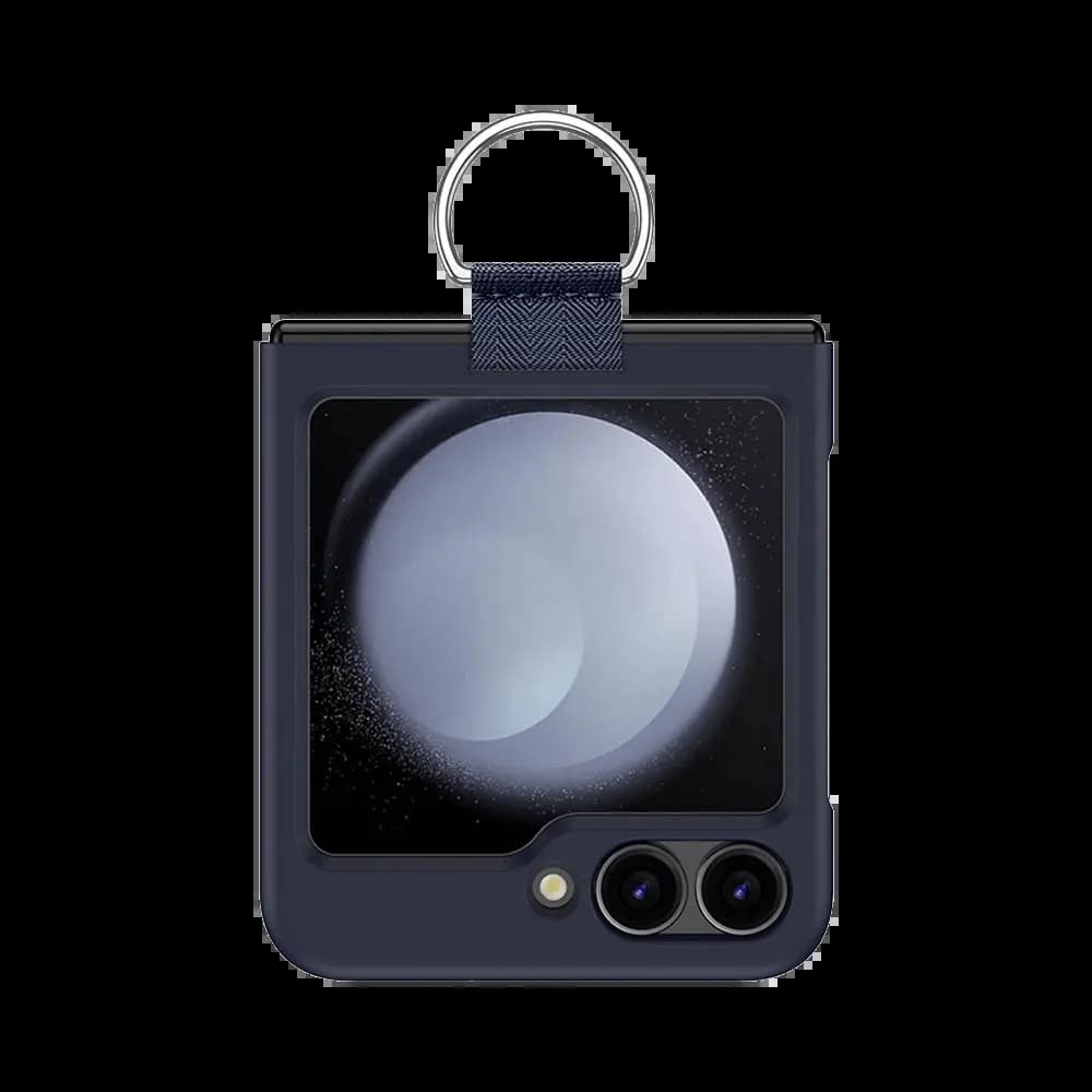 Coque de Protection avec Anneau Z-FL2 Samsung Galaxy Z Flip 6 5G Bleu