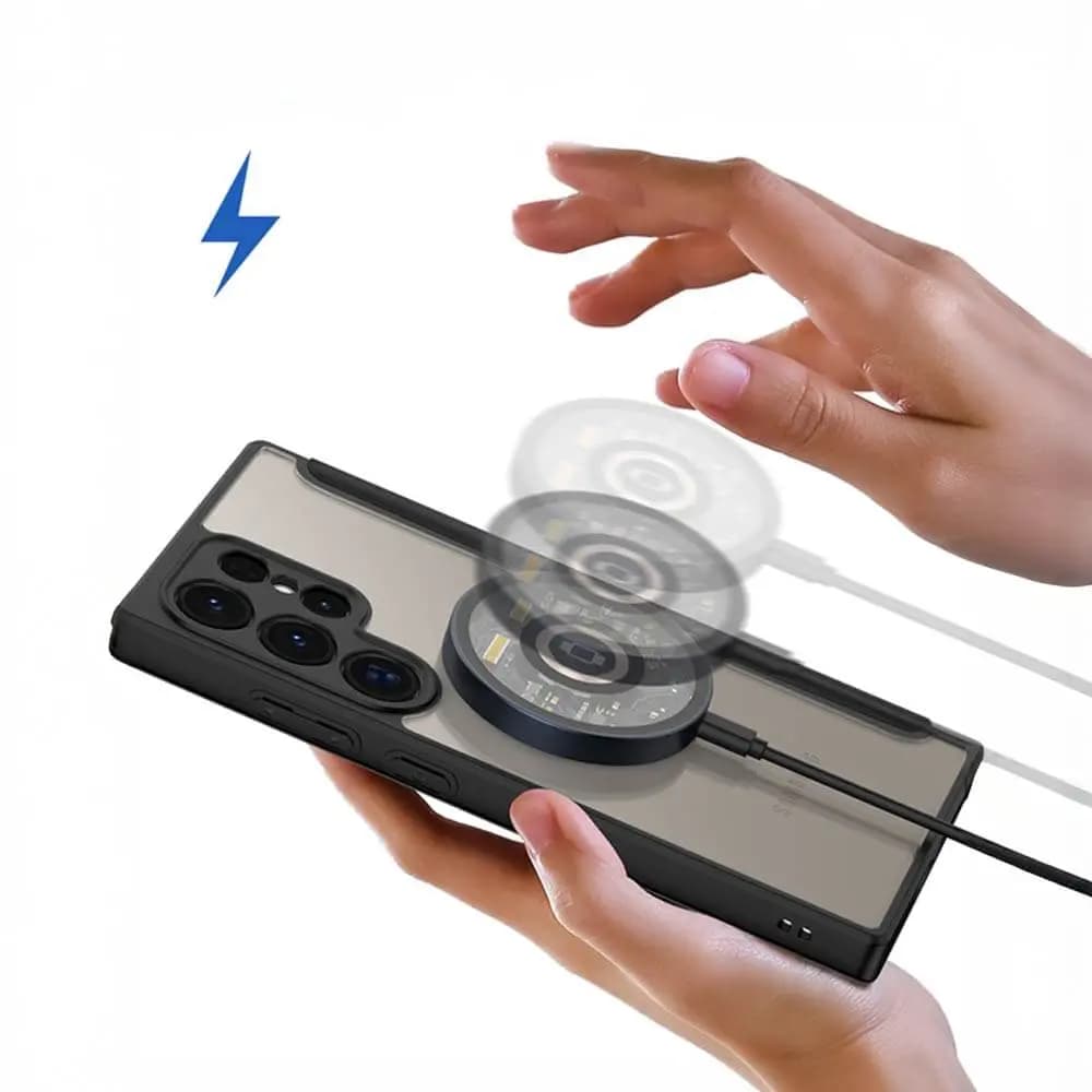 Housse folio MagSafe Samsung Galaxy S24 Ultra – Dux Ducis Skin X Pro Noir