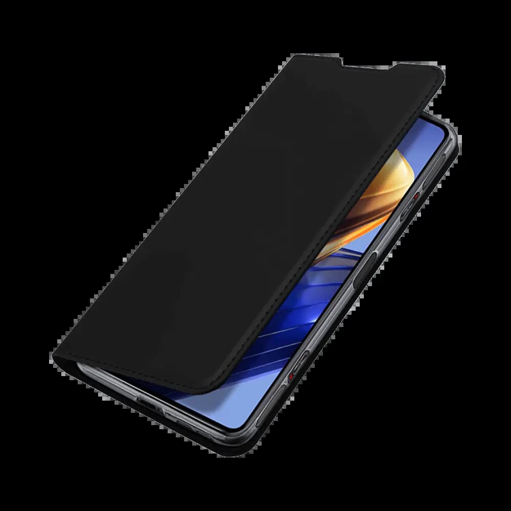 Housse folio Xiaomi Poco F4 GT 5G porte-carte – Dux Ducis Skin Pro Noir