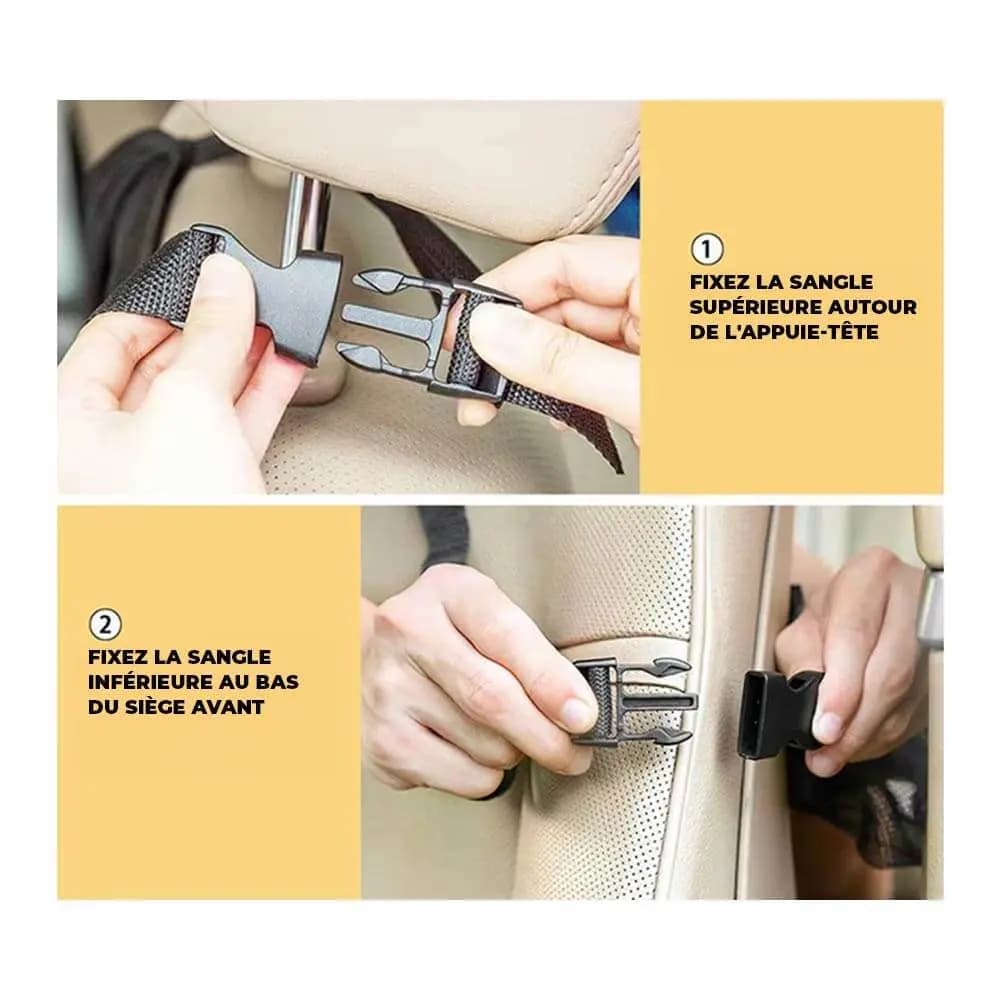 Organisateur de Siège pour Voiture Noir