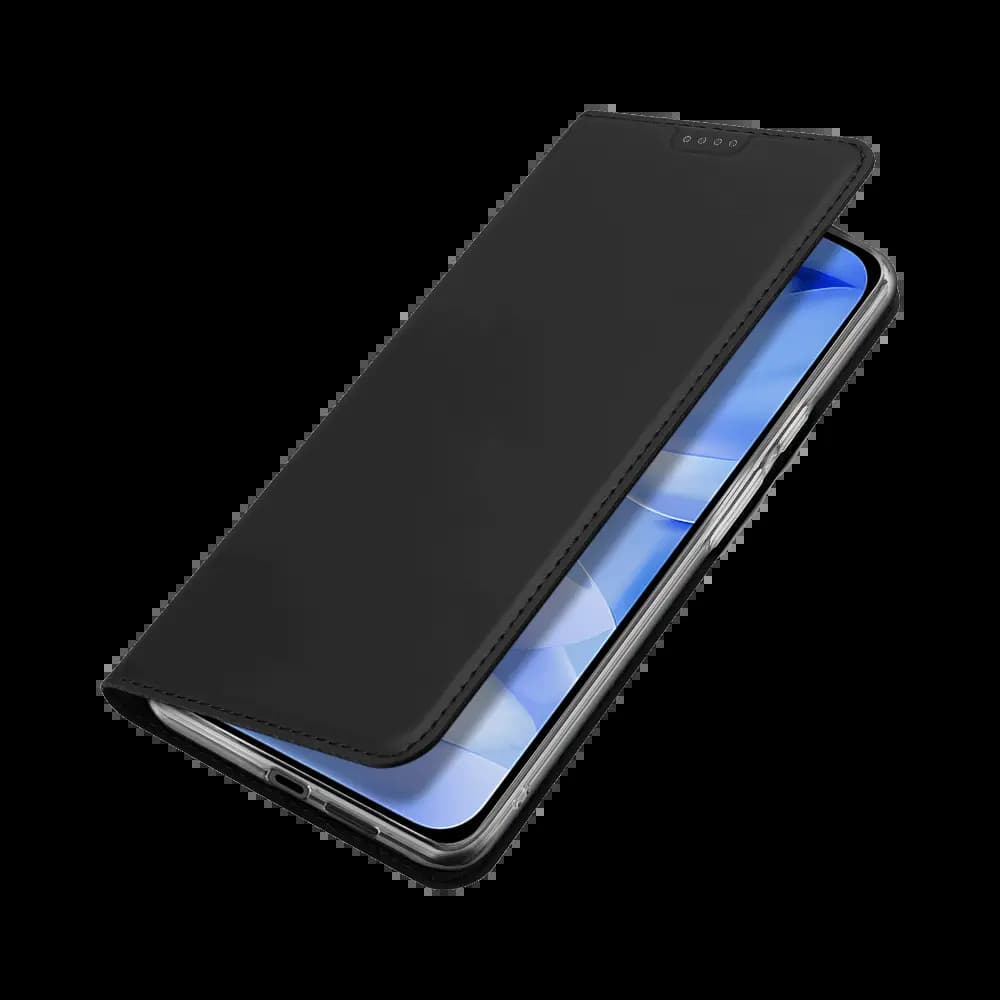 Housse folio iPhone 16e porte-carte – Dux Ducis Skin Pro Bleu