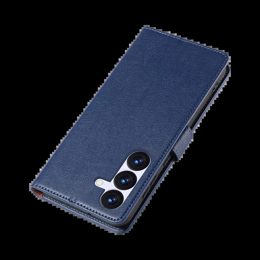 Housse folio anti-RFID Samsung Galaxy S26 – PROTECT IP011 Bleu Marine