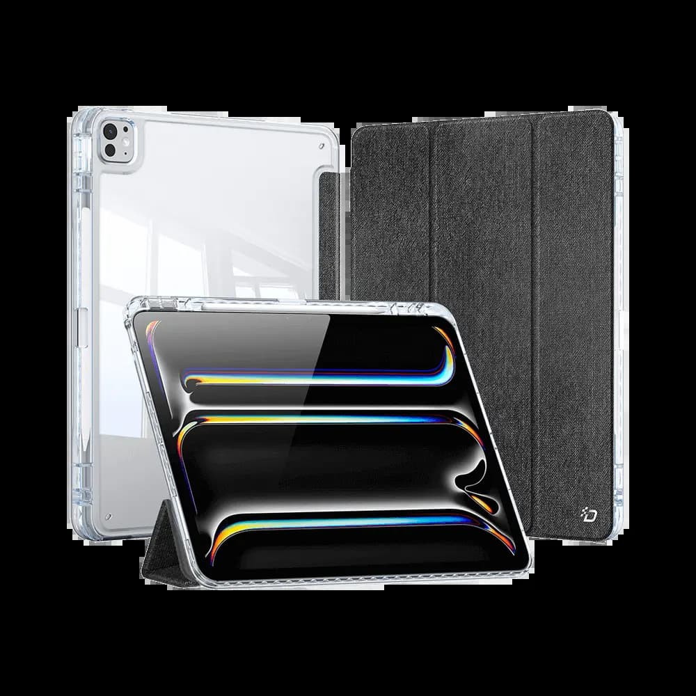 Housse de Protection Dux Ducis pour Apple iPad Pro 13" M4 (7e génération) Noir