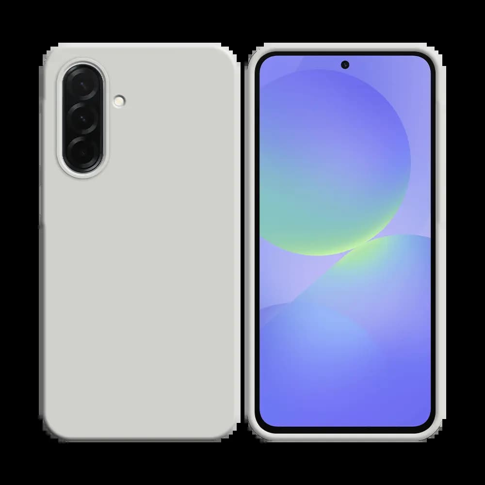 Coque silicone Samsung Galaxy A36 5G / A56 5G - Blanc