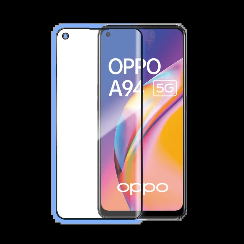 Verre trempé intégral 5D 9H – protection écran OPPO A94 5G – PROTECT Noir
