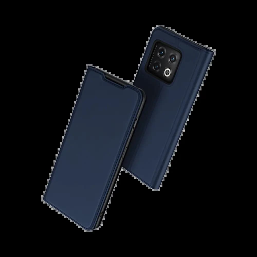 Housse folio OnePlus 10 Pro porte-carte – Dux Ducis Skin Pro Bleu