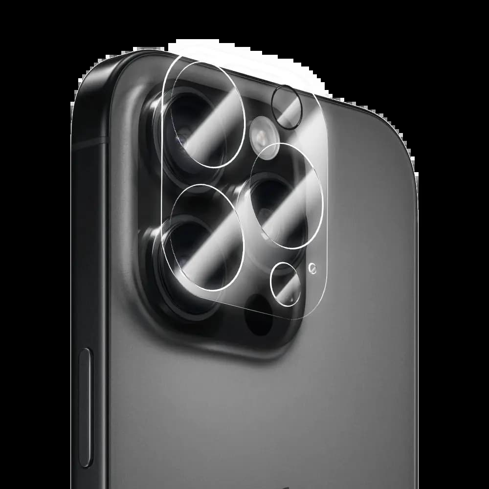 Protection lentille caméra iPhone 16 Pro / 16 Pro Max - Transparent