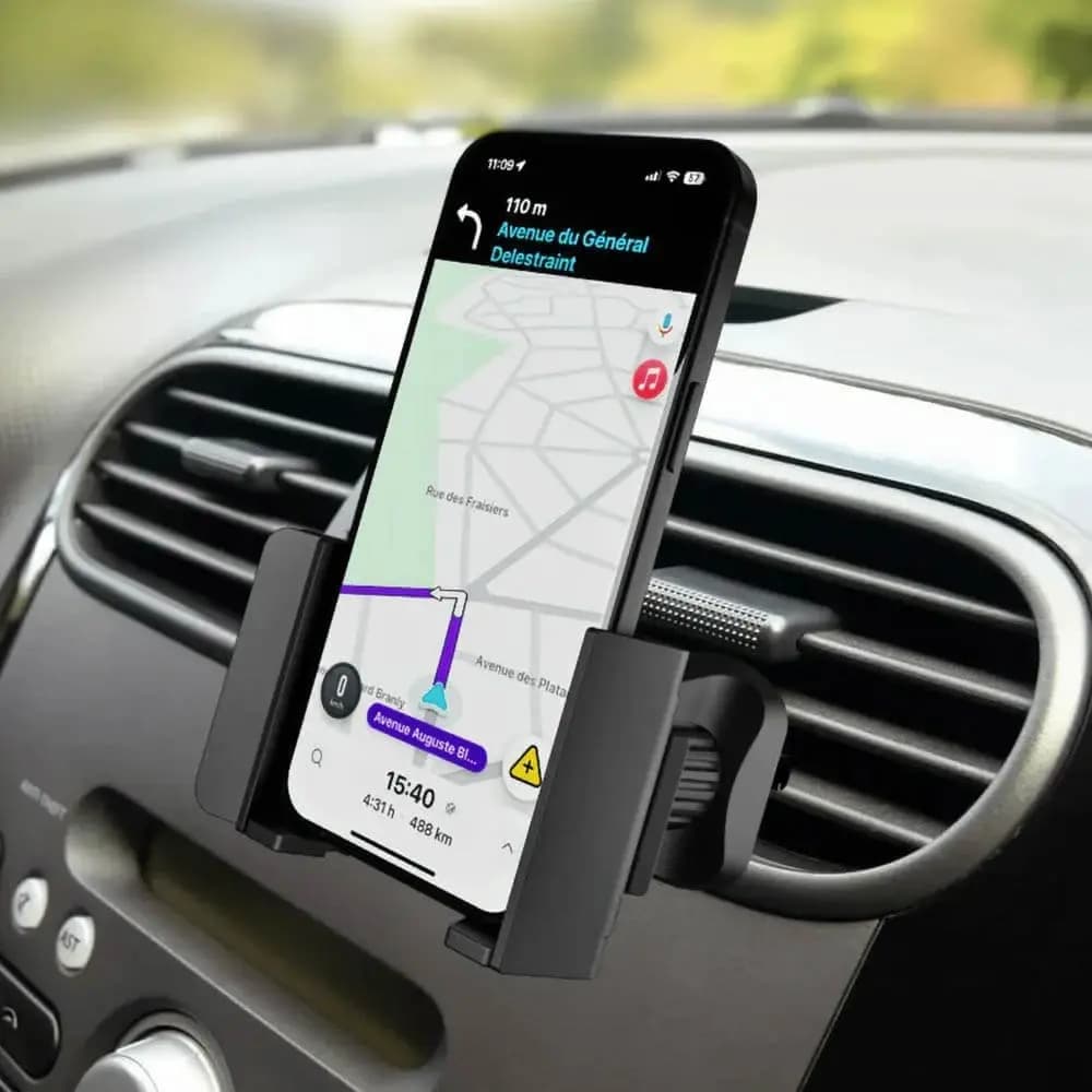 Support Smartphone pour Voiture Phoneside Carclip