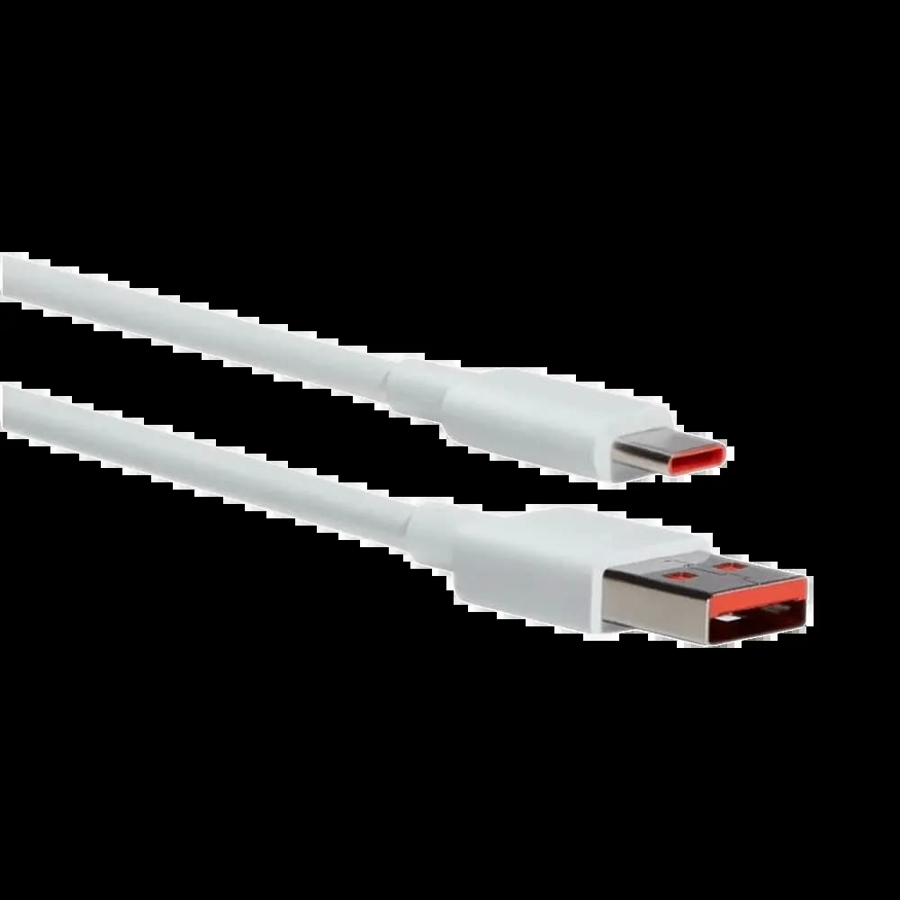 Câble de charge USB-A vers USB-C Xiaomi 6A 120W (1m) - Blanc