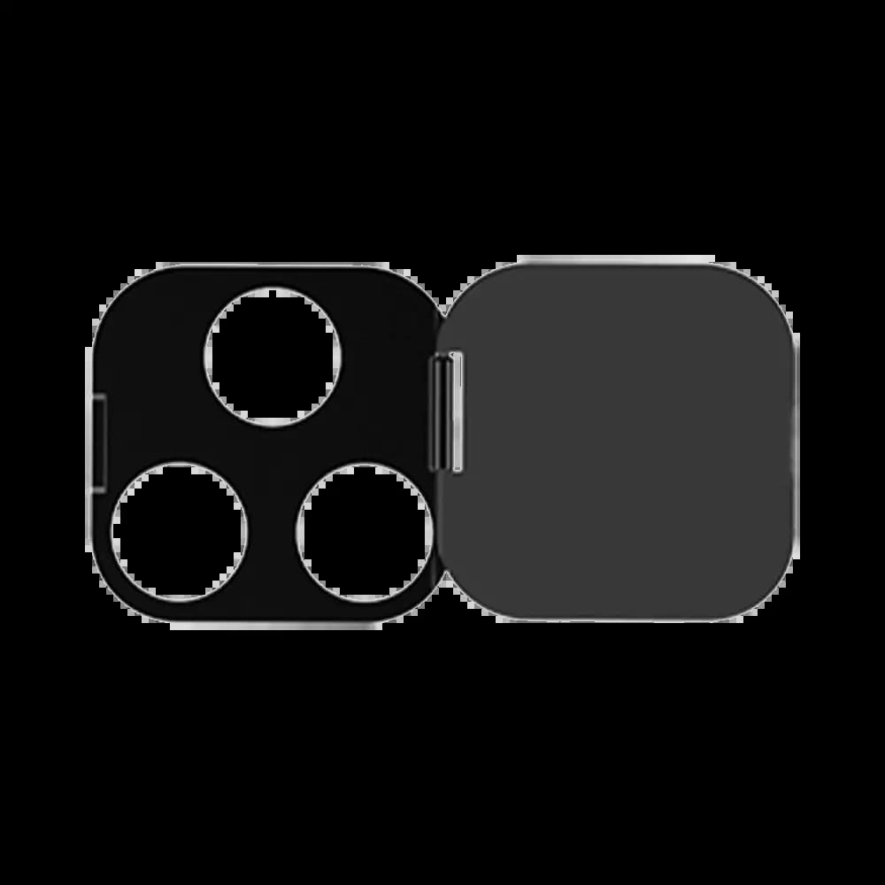 Protection Lentille avec Cache Camera Apple iPhone 17 Pro Max Noir