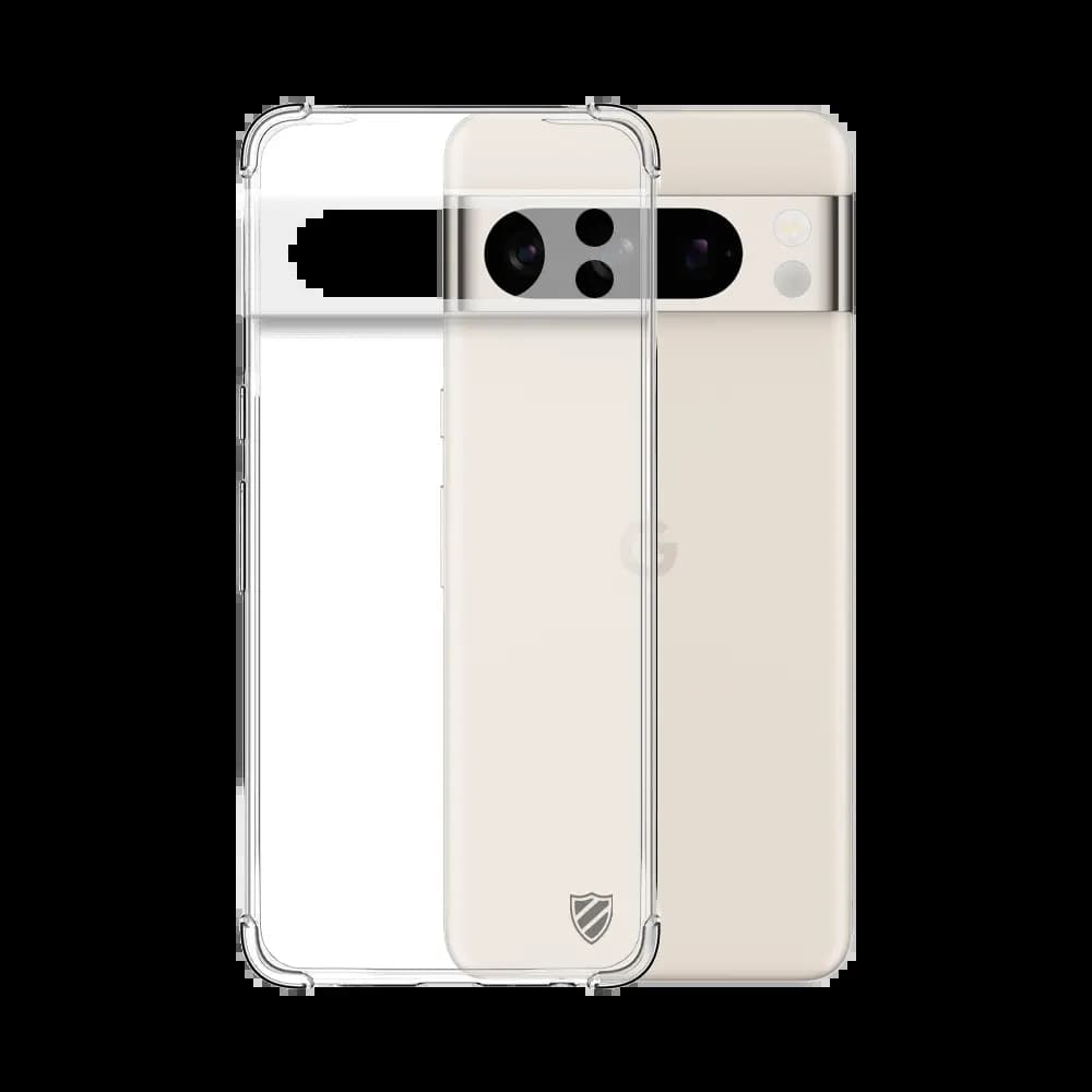 Coque Silicone Renforcée PROTECT pour Google Pixel 8 Pro Transparent