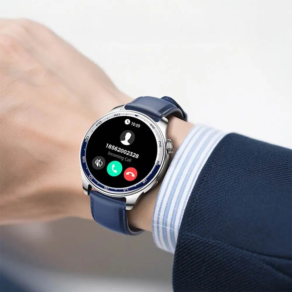 Montre connectée Bluetooth avec appels & suivi santé – JOYROOM JR-FC3 Bleu