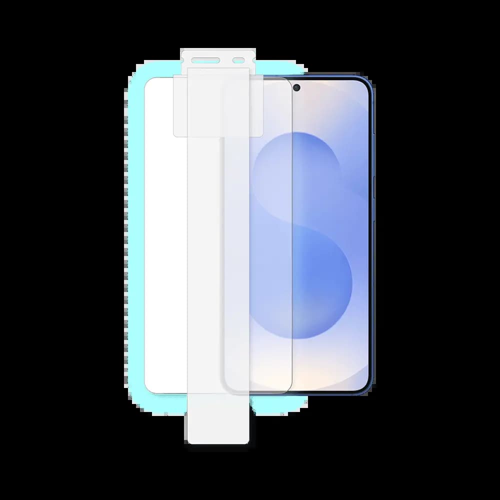 Verre Trempé (x2) avec Applicateur Installation Facile PROTECT pour Samsung Galaxy S24 5G S921/Galaxy S25 S931