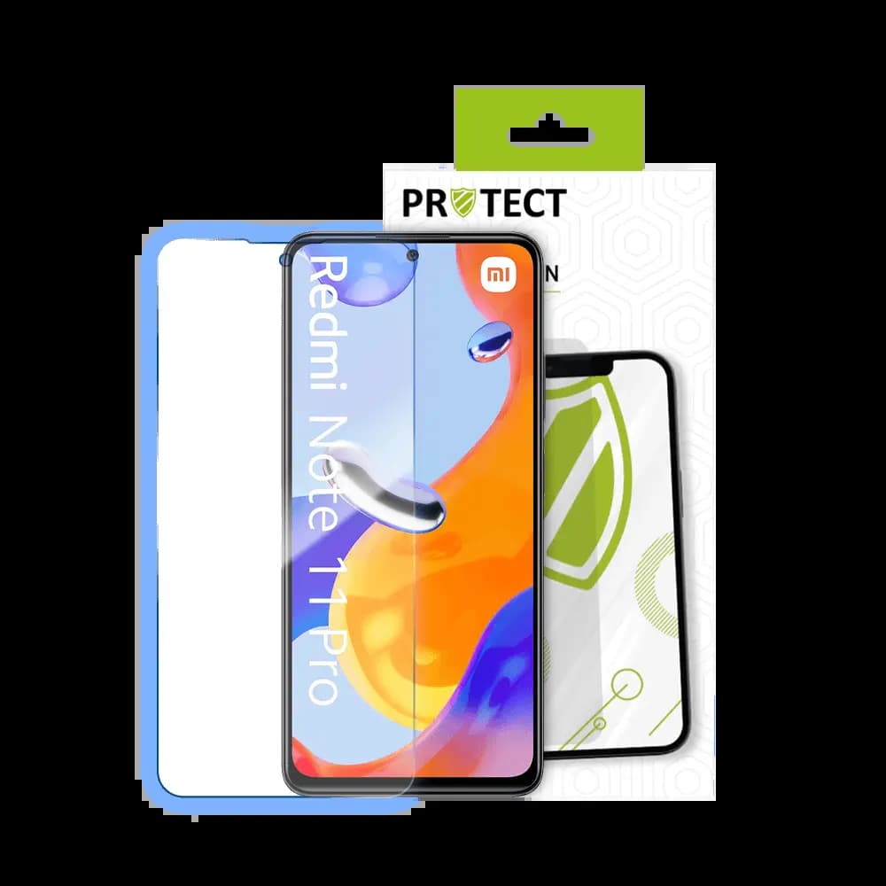 Verre trempé 9H – protection écran compatible Xiaomi Redmi Note 11 Pro 4G / 11 Pro 5G – PROTECT Transparent