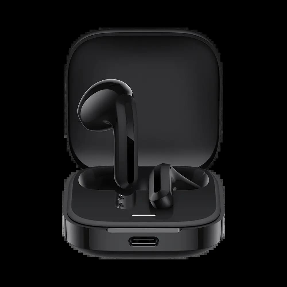 Écouteurs Bluetooth Xiaomi Redmi Buds 6 Active - réduction de bruit & charge rapide - Noir