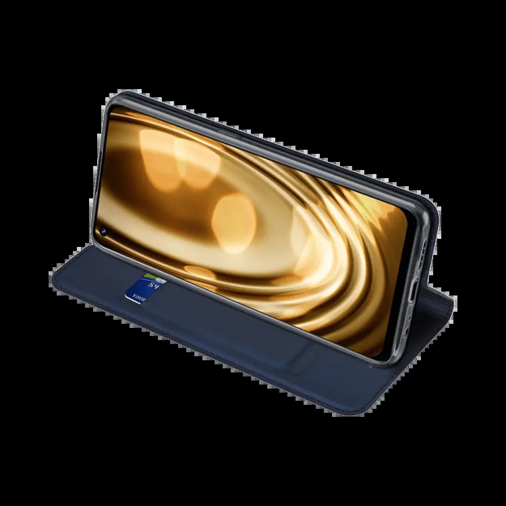 Housse folio Realme 9 Pro+ / 9 porte-carte – Dux Ducis Skin Pro Bleu