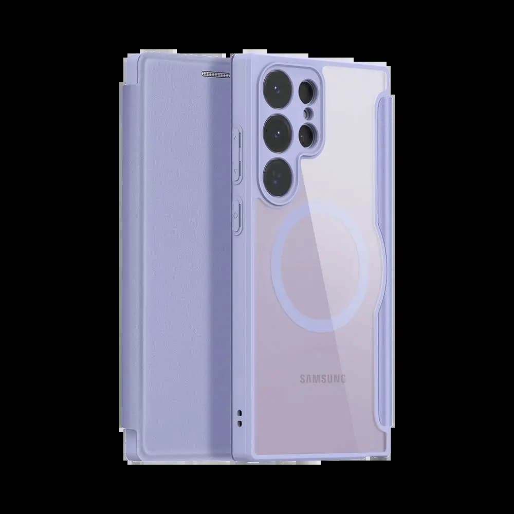 Housse de Protection Dux Ducis pour Samsung Galaxy S23 Ultra 5G MagSafe Violet