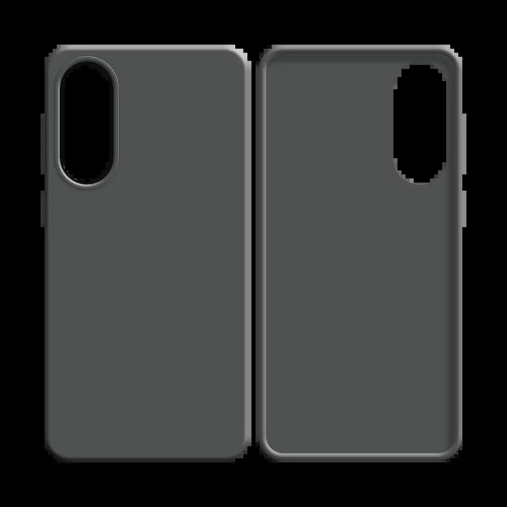 Coque Silicone Compatible pour Samsung Galaxy S25 Edge Gris