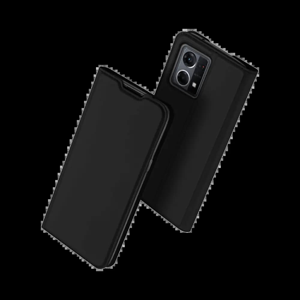 Housse folio OPPO Reno7 porte-carte – Dux Ducis Skin Pro Noir